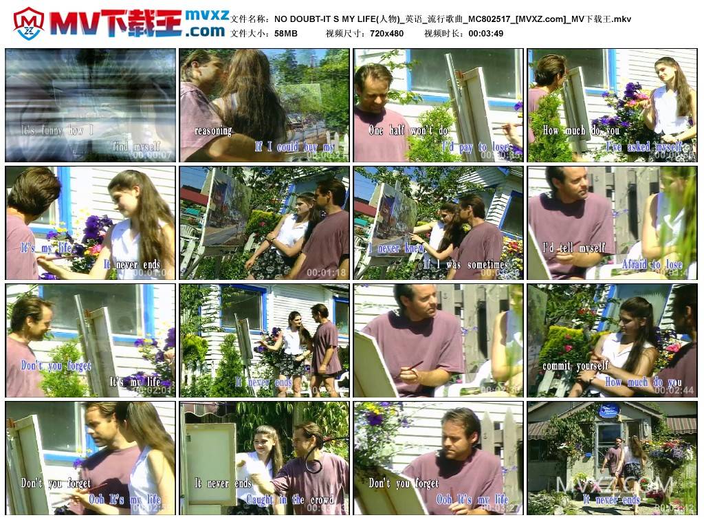 NO DOUBT-IT S MY LIFE(人物)_英语_流行歌曲_MC802517